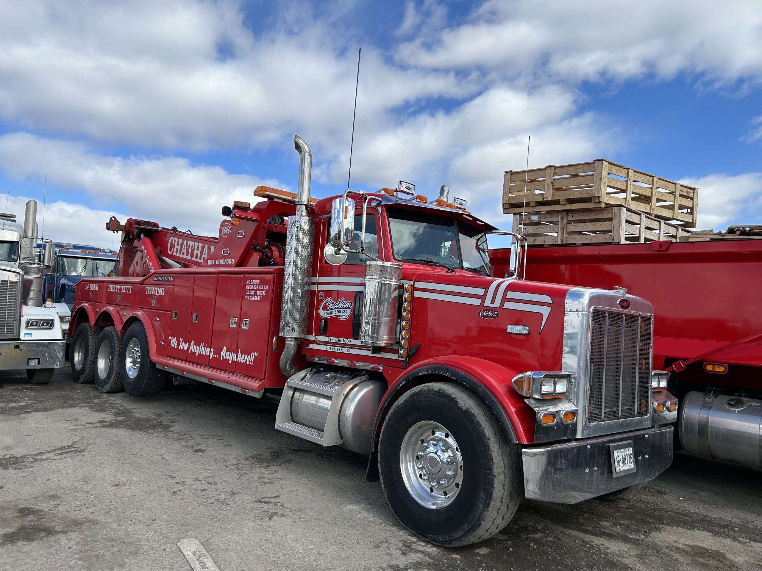 heavy duty towing service in chatham kent